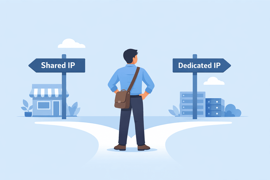 Shared IP vs Dedicated IP for Cold Email: What SMBs Should Choose