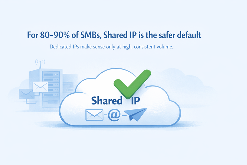 Shared vs Dedicated IP recommendation for SMBs