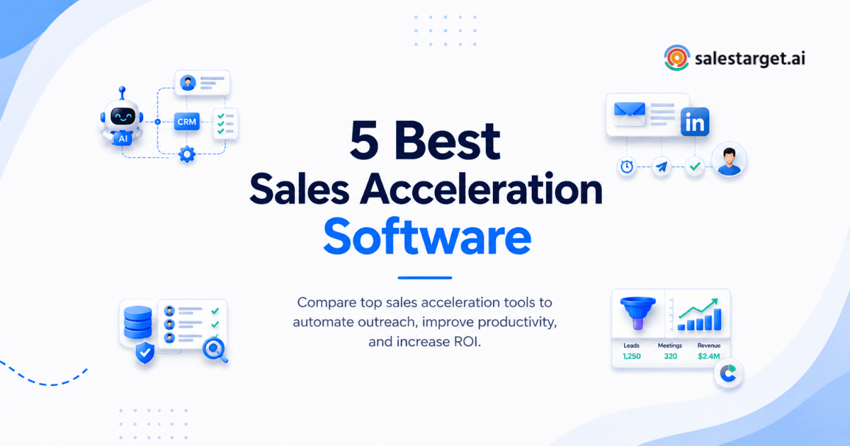 5 Best Sales Acceleration Software to Increase Productivity and Close More Deals
