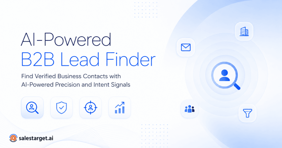 The B2B Lead Finder That Actually Tells You Who's Ready to Buy