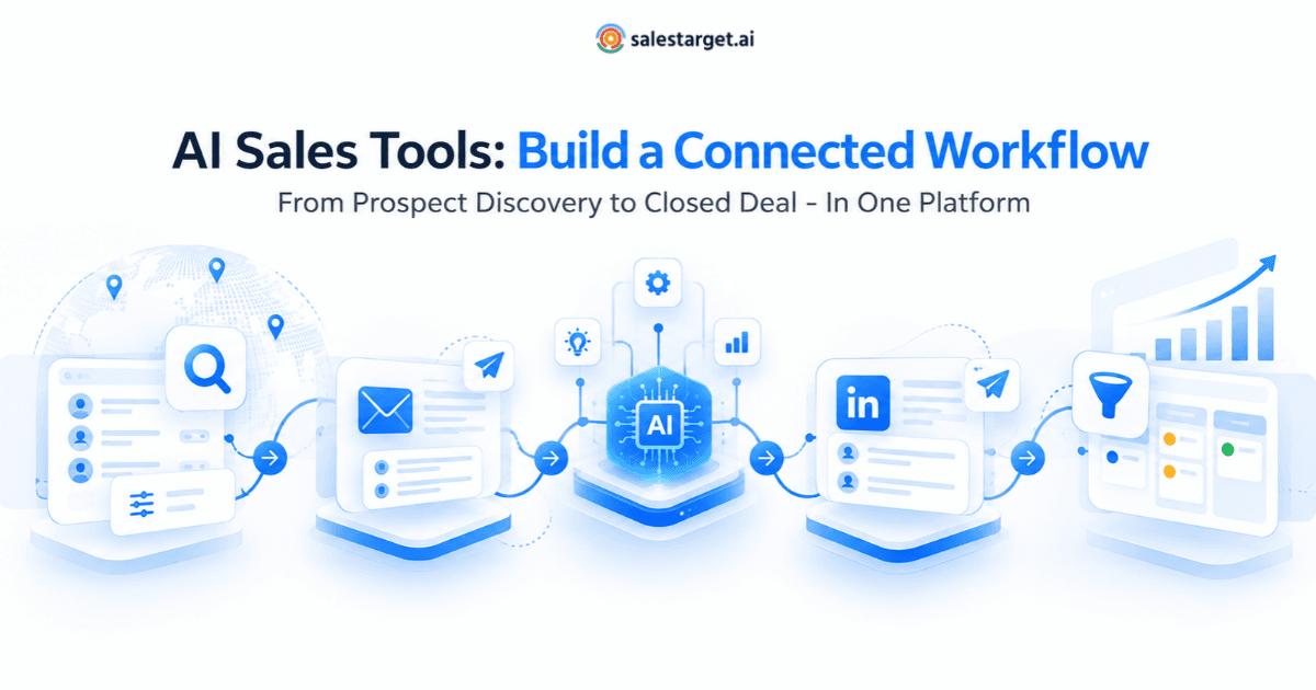 AI Sales Tools: How to Build a Connected B2B Sales Workflow