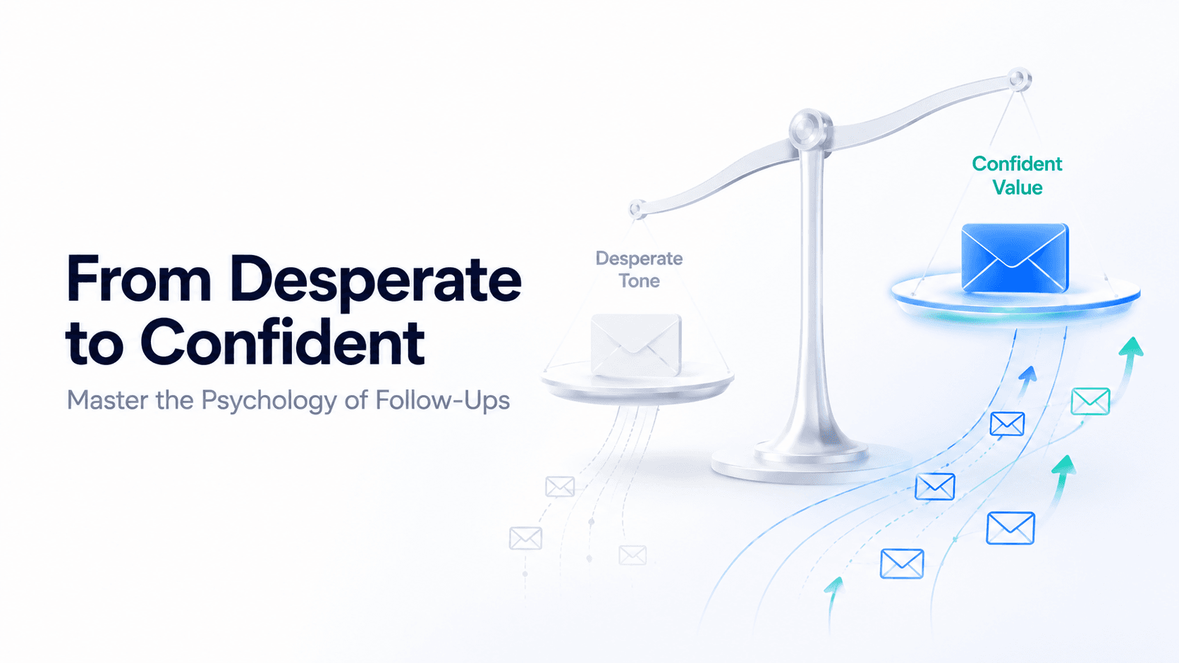 psychology of confident cold email follow up sequences