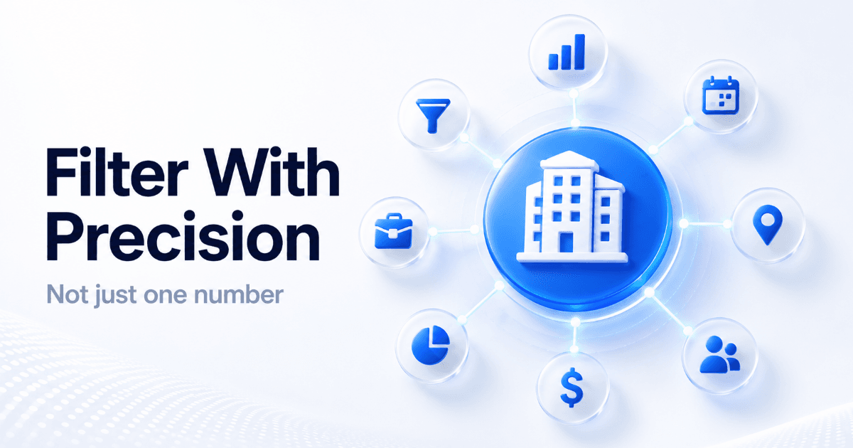 Filter with precision and insight