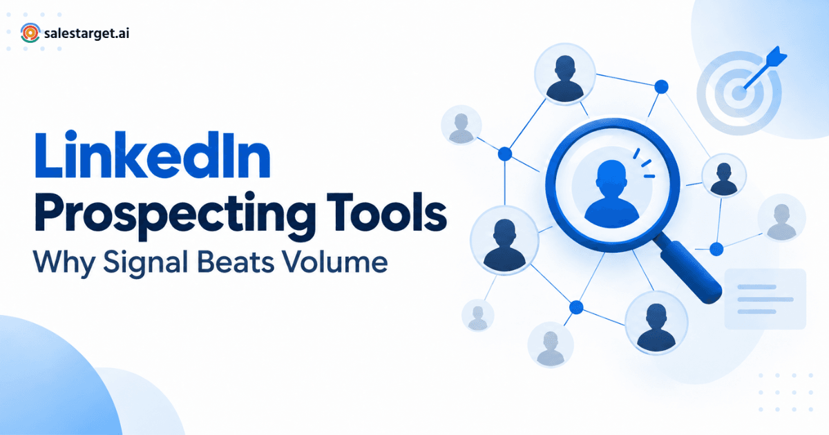 LinkedIn Prospecting Tools: Why Signal Beats Volume