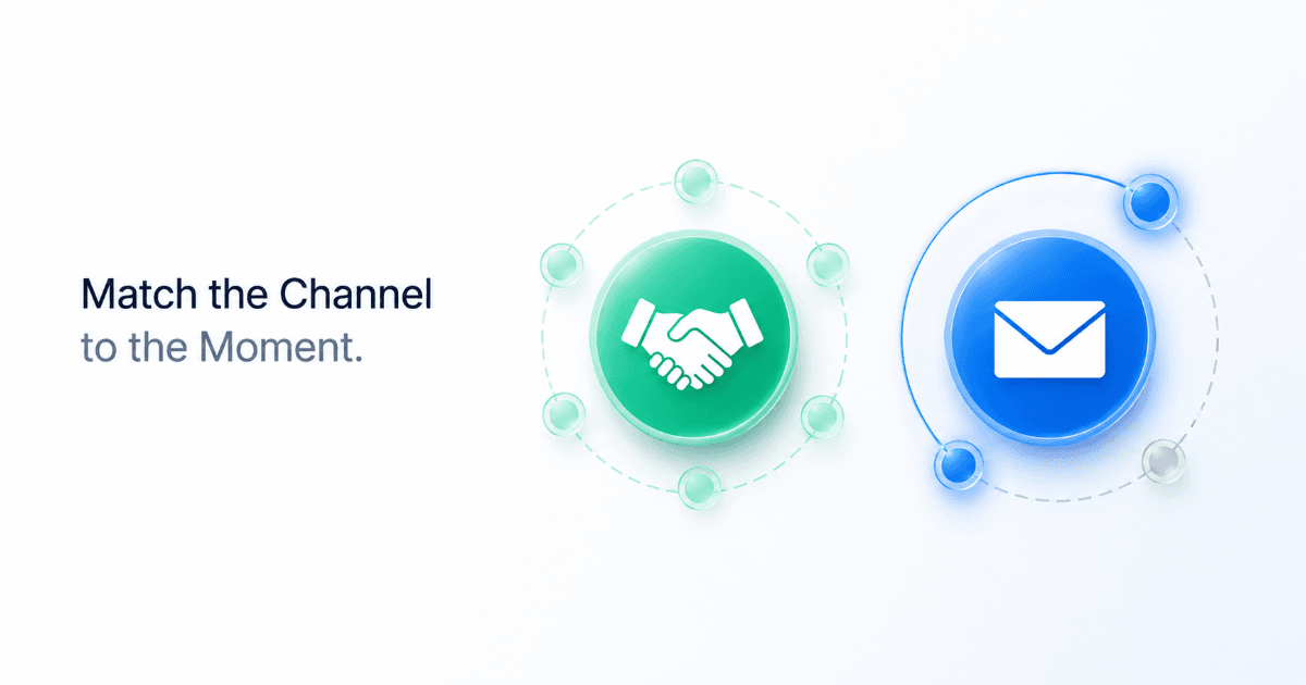 Match the Channel to the Moment.