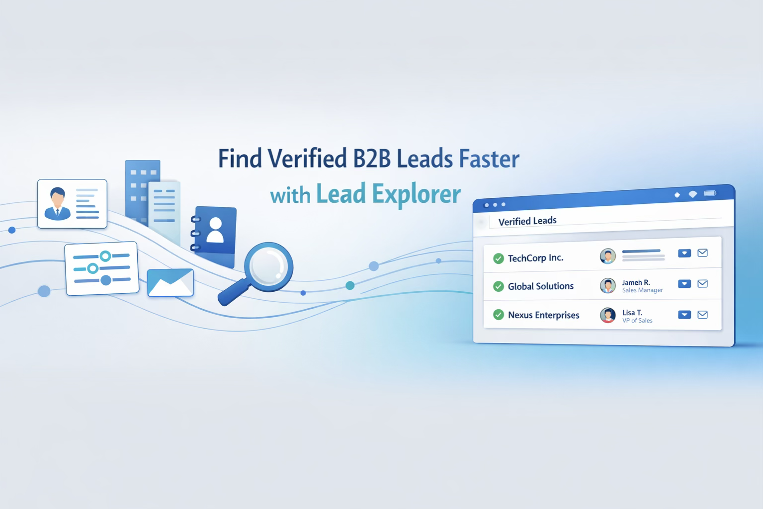 AI LinkedIn outreach automation workflow for B2B sales teams using SalesTarget.ai