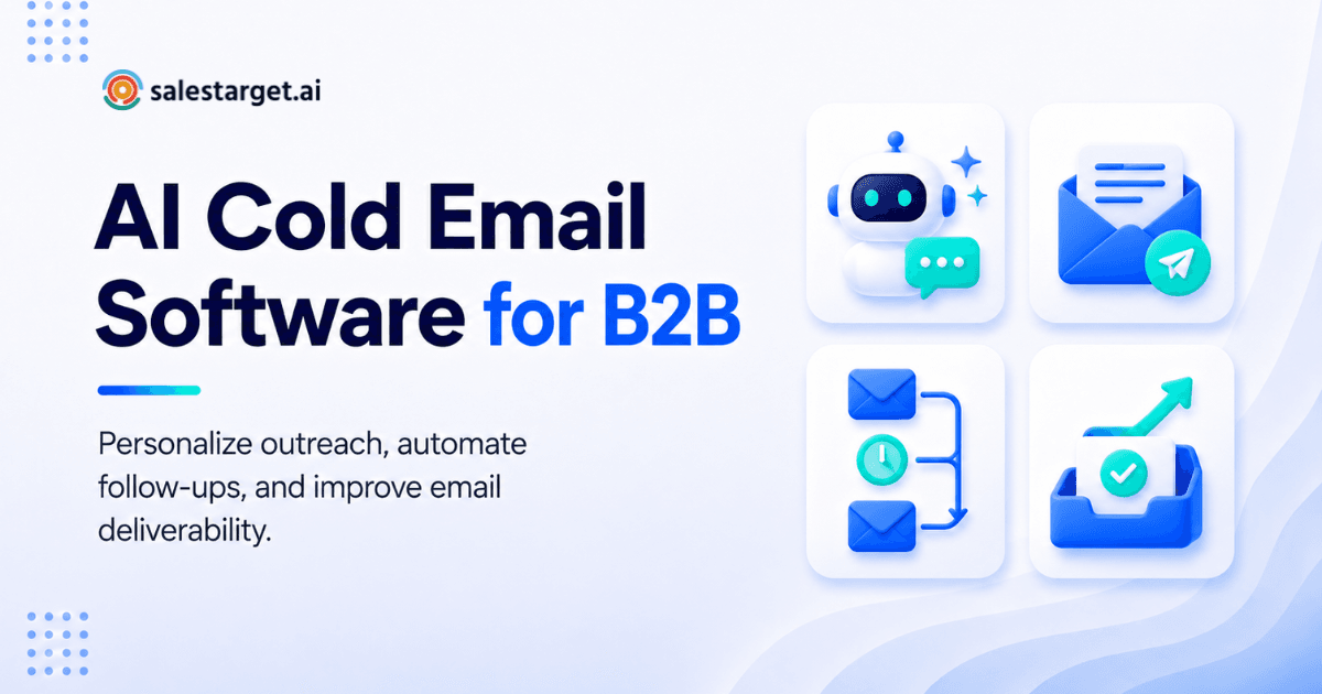 AI Cold Email Software for B2B