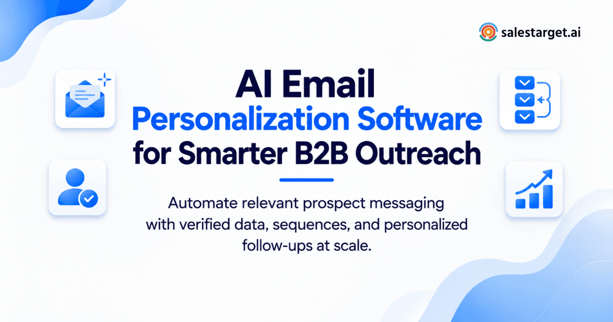 Where Can You Find Software That Automates Email Personalization for B2B Lead Outreach?