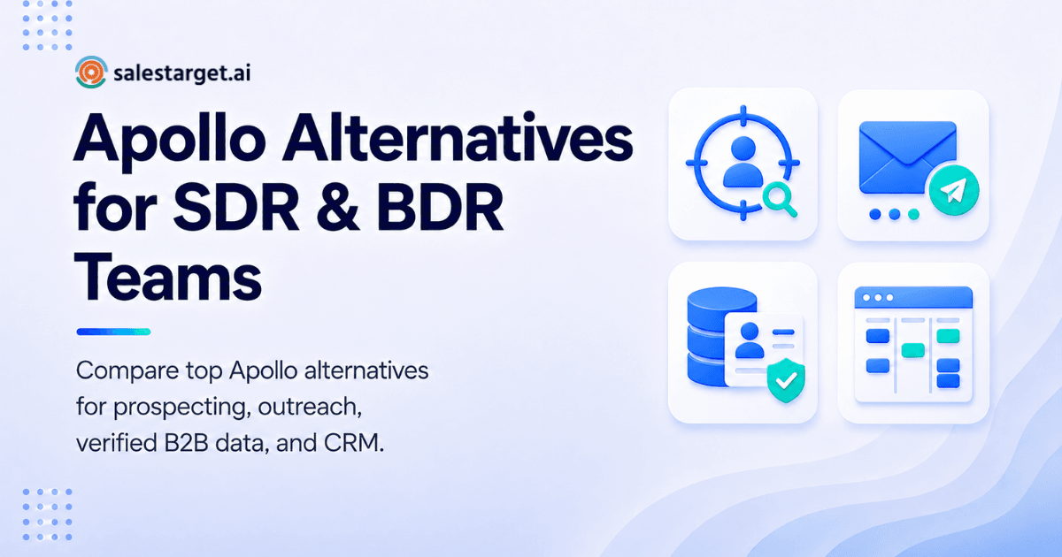 Apollo Alternative for SDR and BDR Teams
