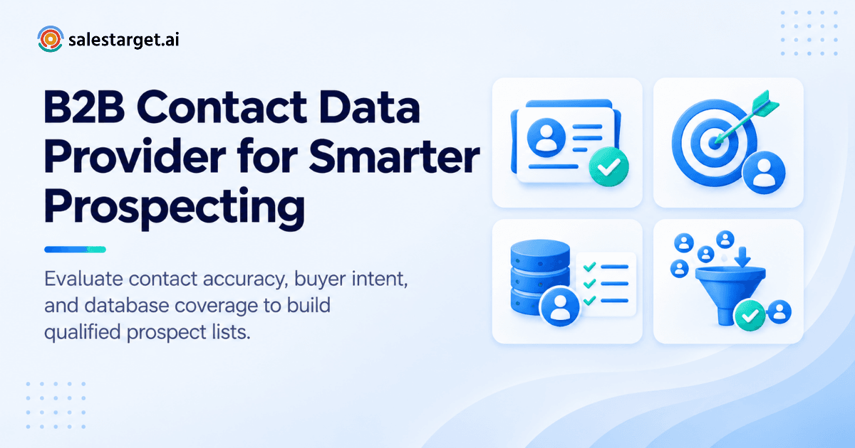 b2b contact data provider