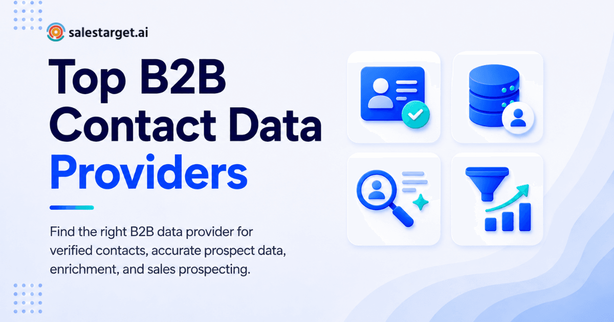 B2B Contact Data Providers