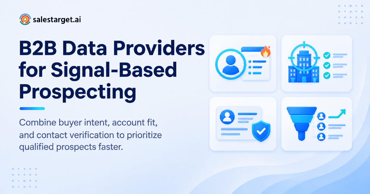 B2B Data Providers