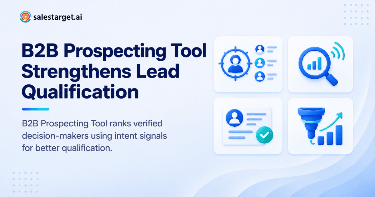 b2b prospecting tool