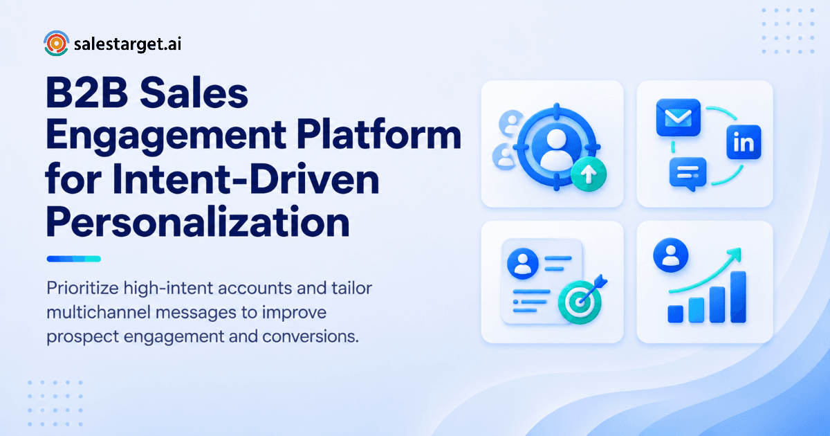 B2B sales engagement platform