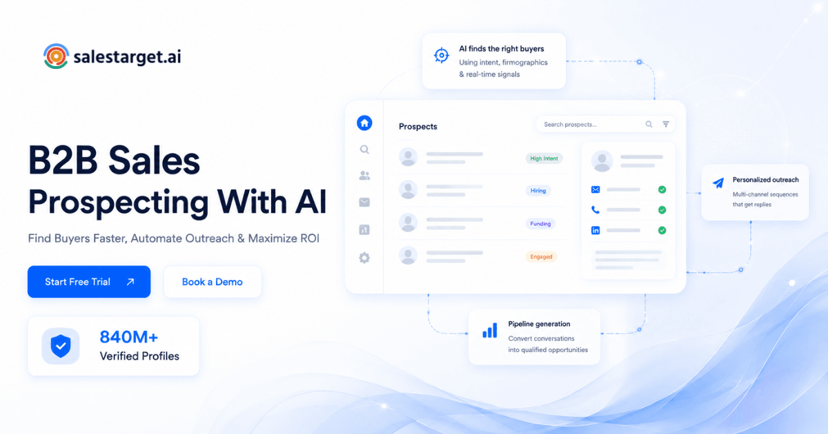 B2B Sales Prospecting With AI