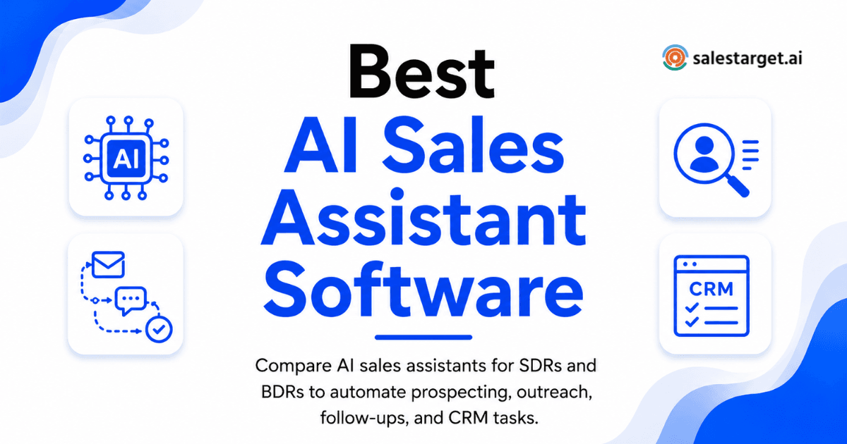 What Is the Best AI Sales Assistant Software for B2B SDR and BDR Teams?