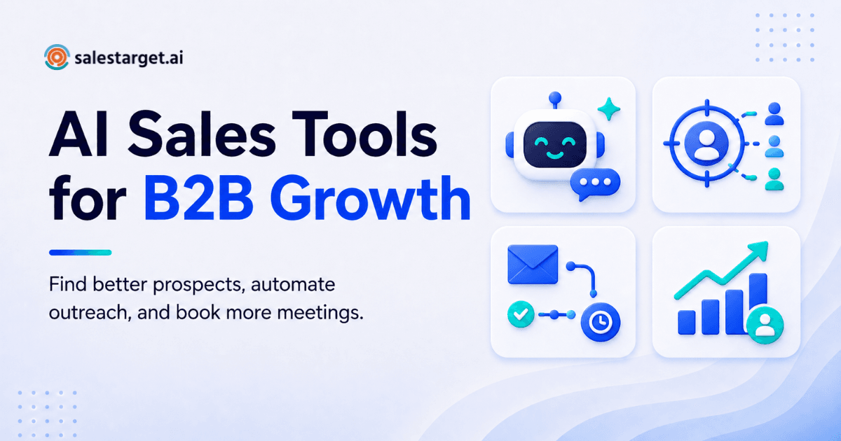 AI Sales Tools For B2B growth