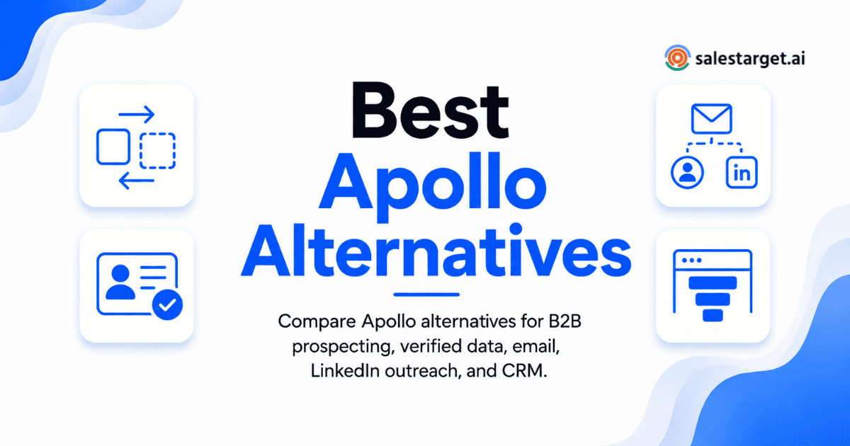 What is the best Apollo alternative for SDR and BDR teams?