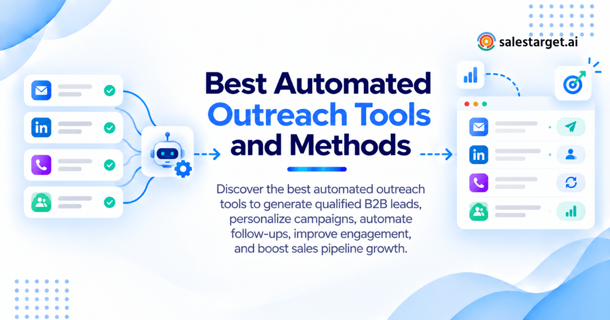 Best Automated Outreach Tools and Methods to Scale B2B Lead Generation