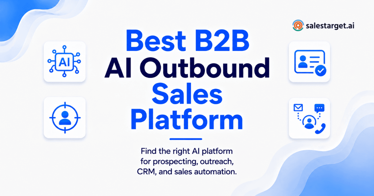What Is the Best B2B AI Outbound Sales Platform for Tech Startups?
