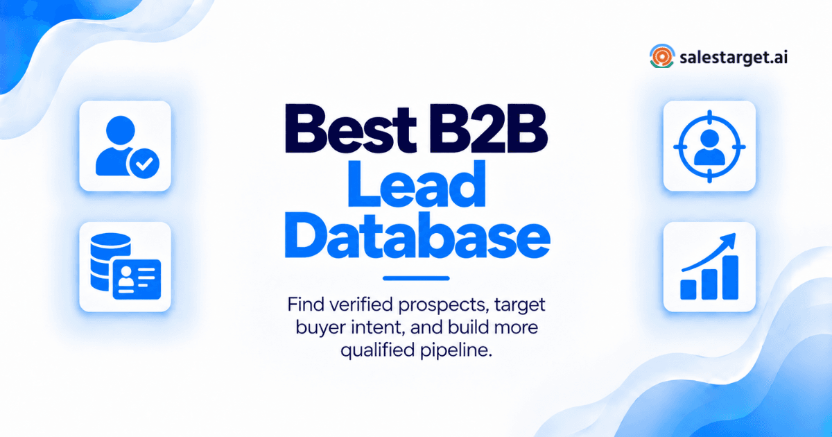 What Is the Best Lead Generation Database for B2B Sales Teams to Generate and Convert More Leads?