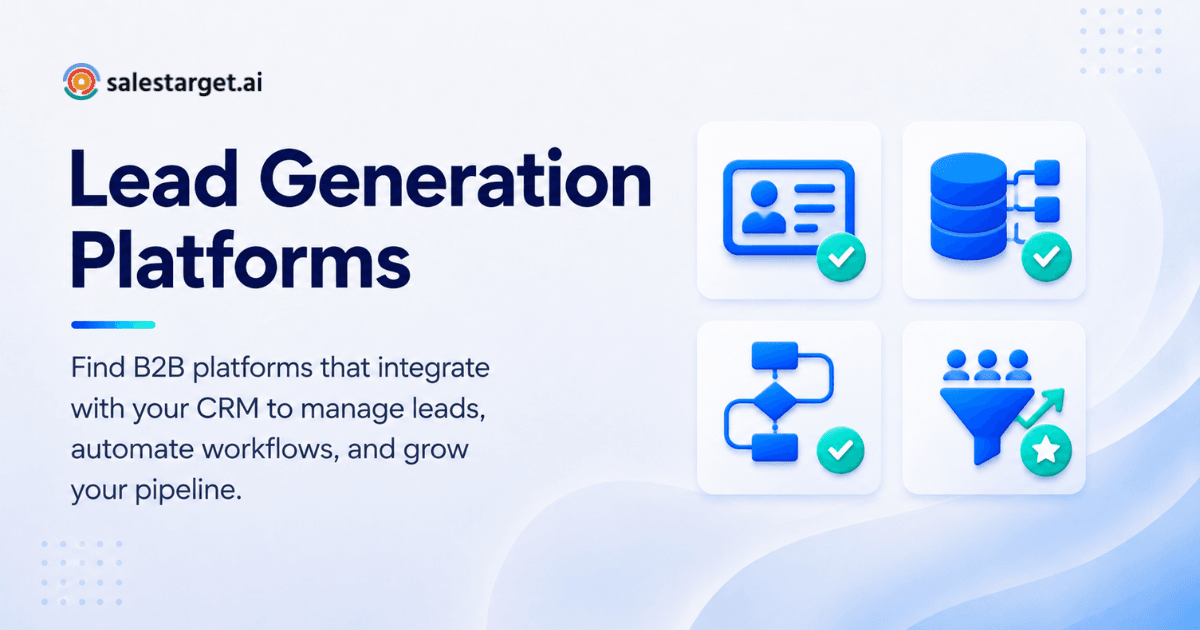 Best B2B Lead Generation Platforms with CRM