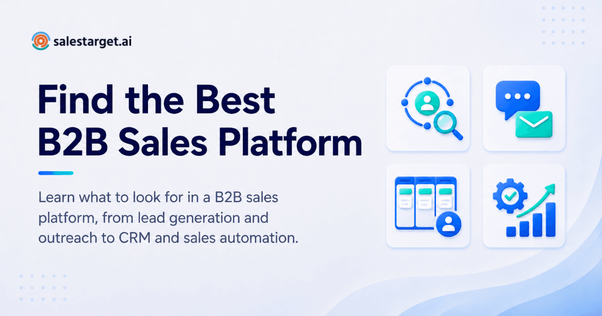 Best B2B Sales Platform