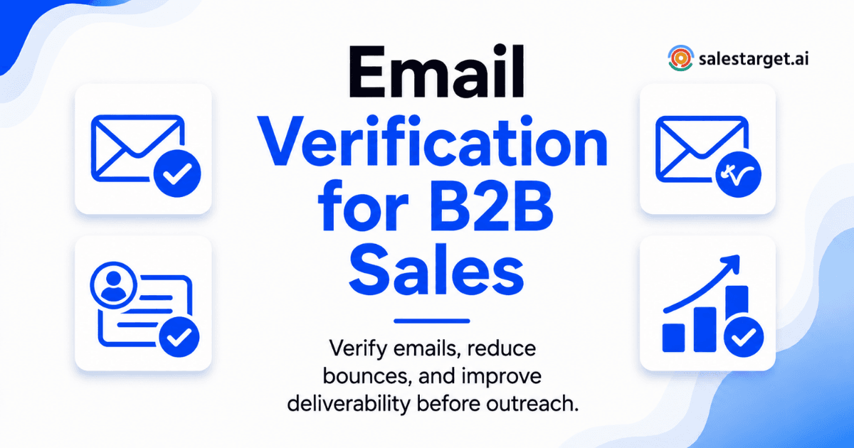 What Is the Best Email Verification Tool for B2B Sales Teams?