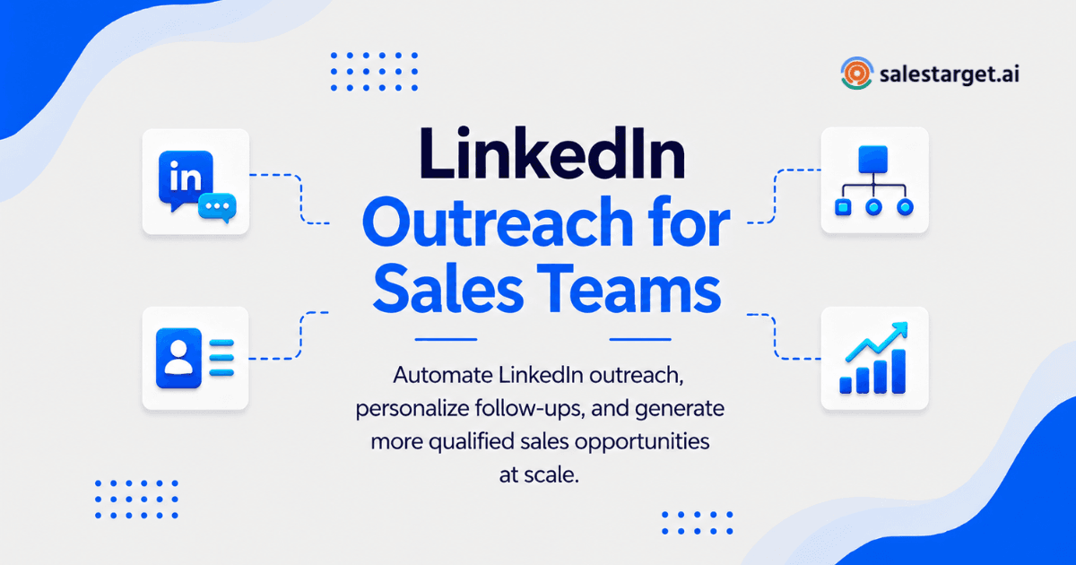 LinkedIn Outreach Automation Software for B2B Sales Teams