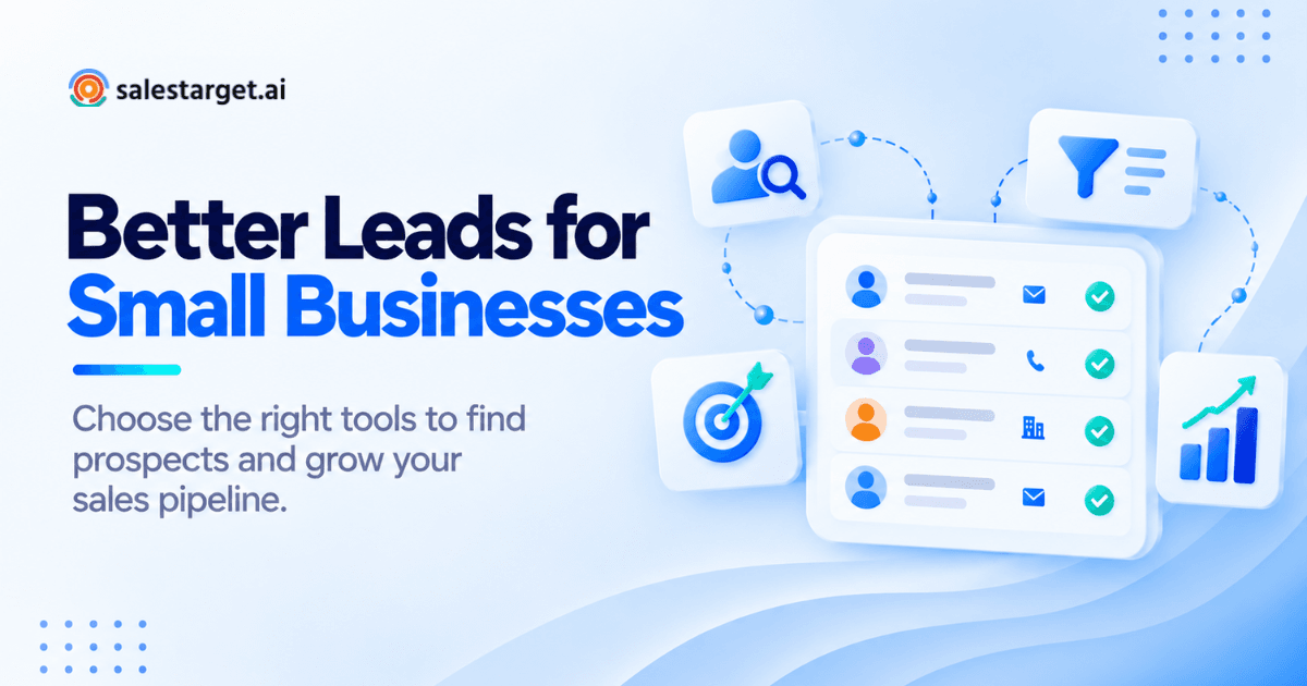 Better Leads Generation Tools for Small Businesses