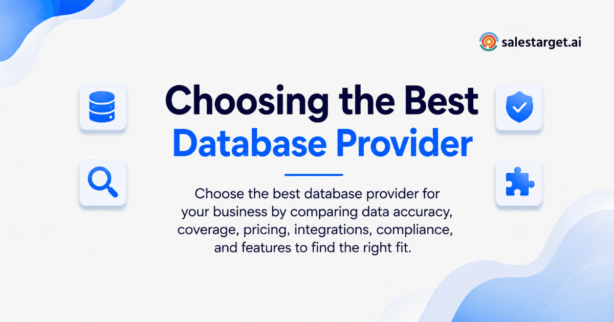 How to Choose the Best Database Provider for Your Business?