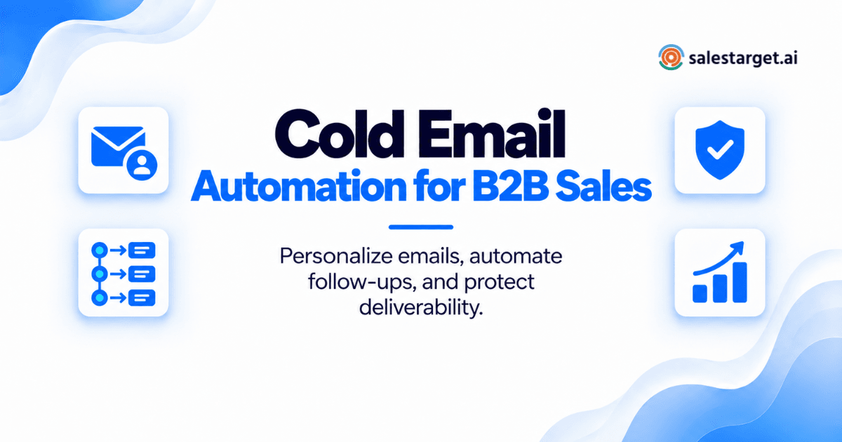 What Is Cold Email Automation and How Does It Work for B2B Sales Teams?