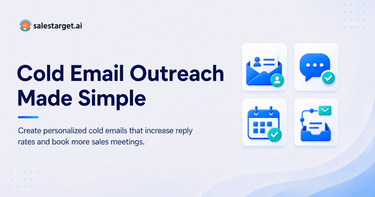 cold email outreach made simple