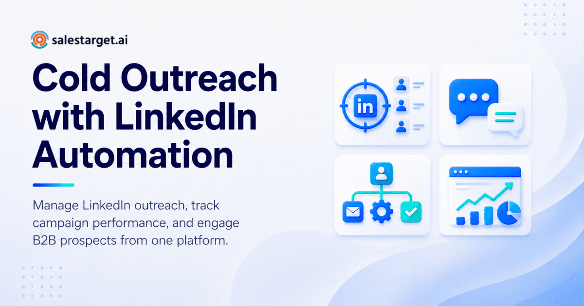Cold Outreach Software With LinkedIn Automation