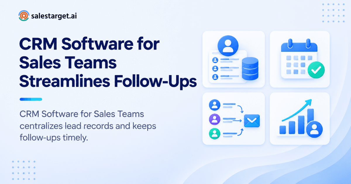 crm software for sales team