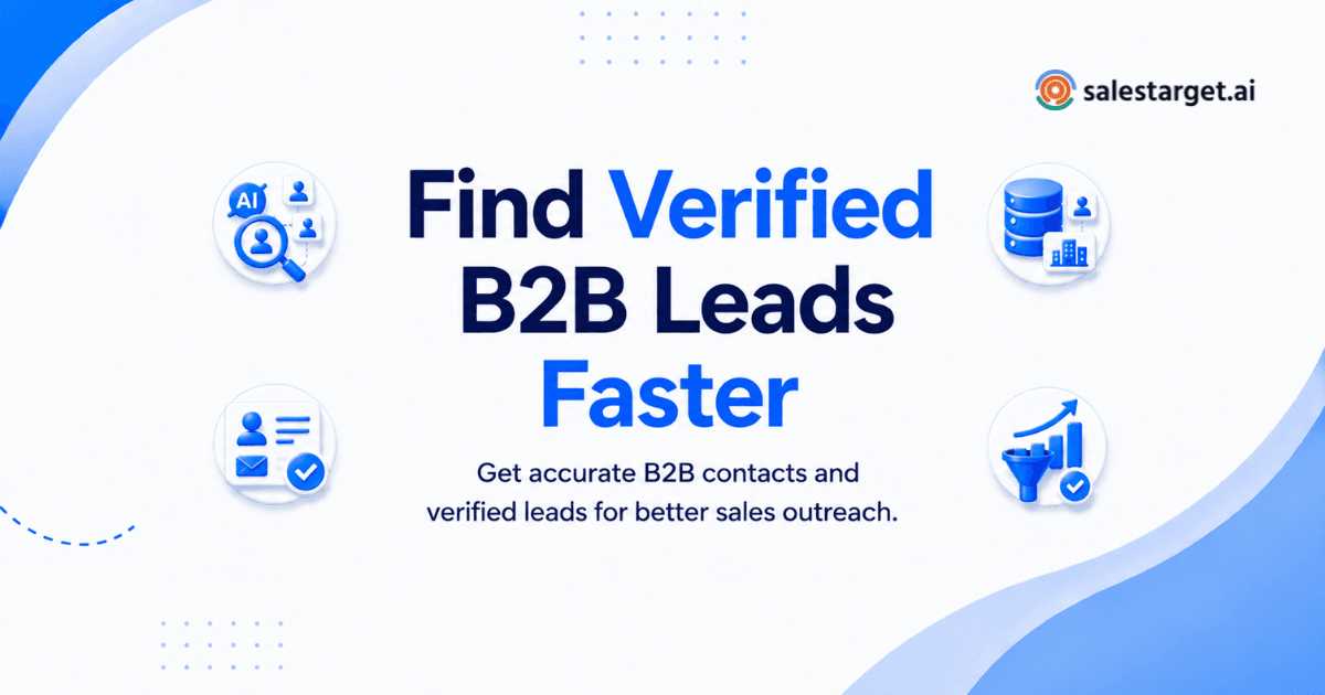 How to Find Verified B2B Leads for Sales Campaigns?