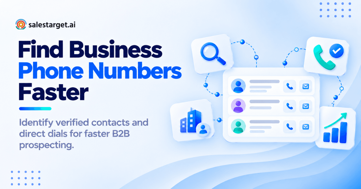 Business Phone Numbers Identification Tool 