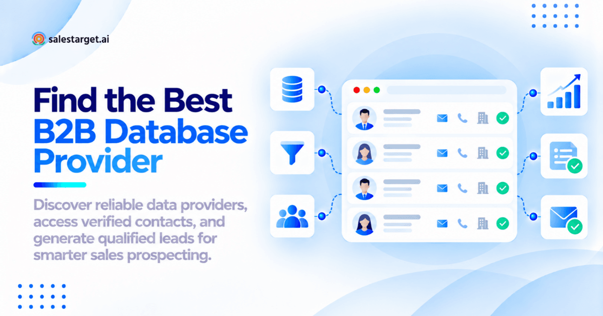 Find the Best B2B Database Company
