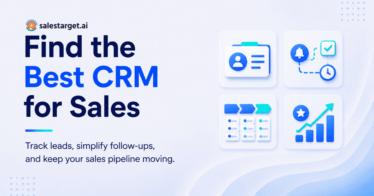 Fine the Best CRM for Sales