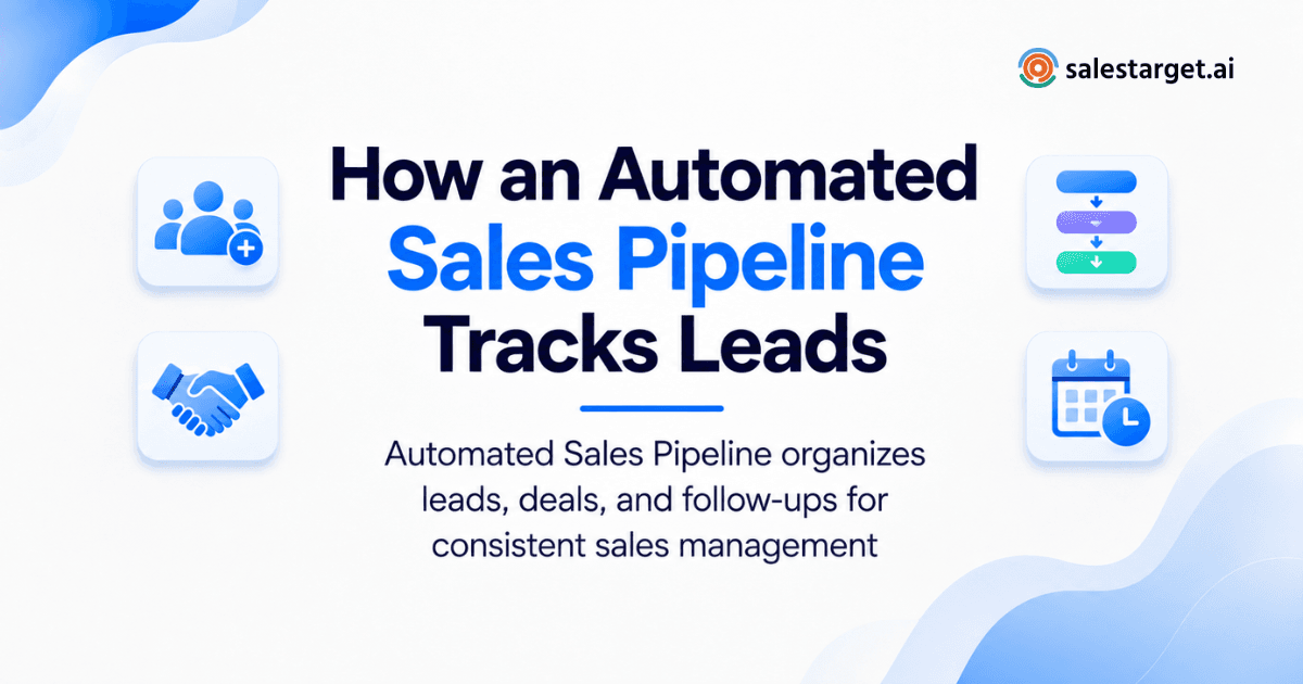 How Does an Automated Sales Pipeline Track Leads, Deals, and Follow-Ups?