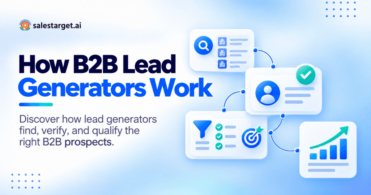 How B2B Lead Generators Work
