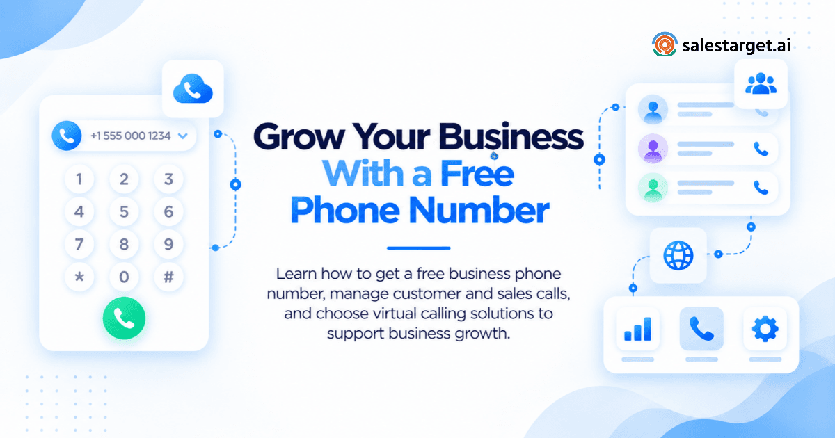 How to Get a Free Business Phone Number to Support Your Business Expansion and Growth