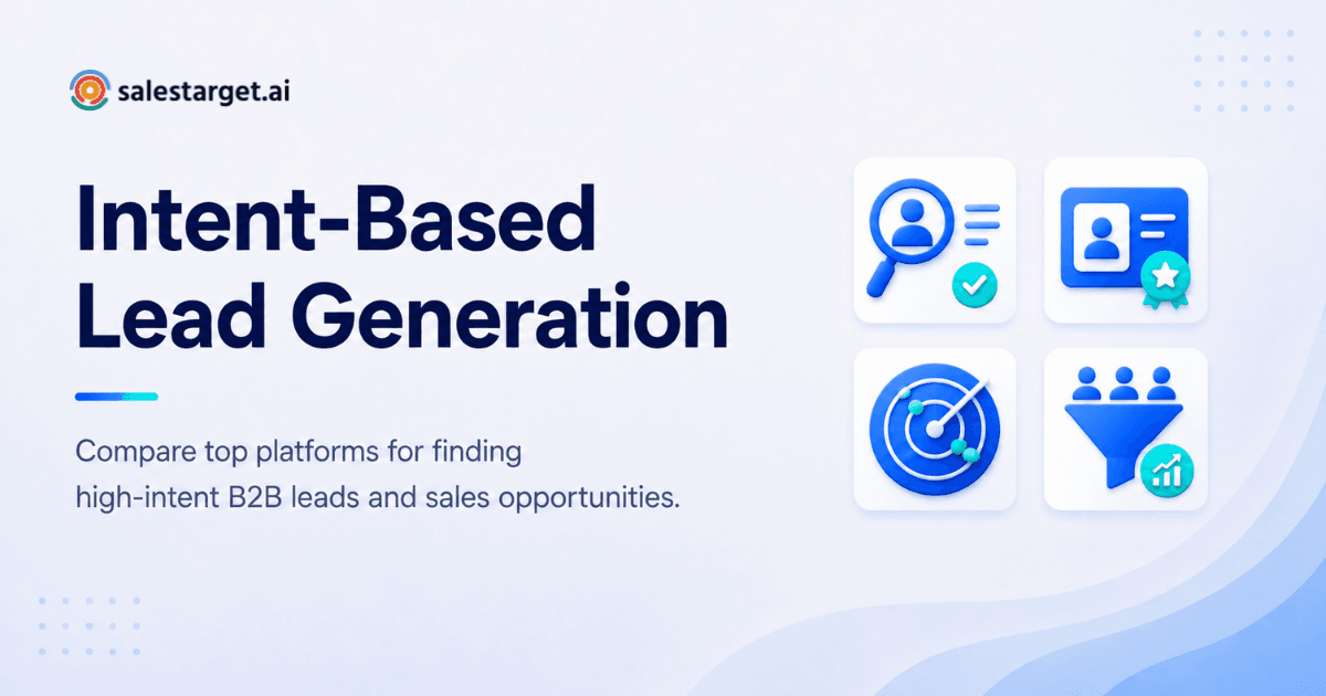 Best Intent Based Lead Generation Platform