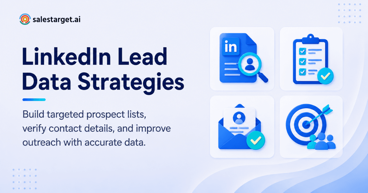 LinkedIn email scraping for B2B Lead Generation