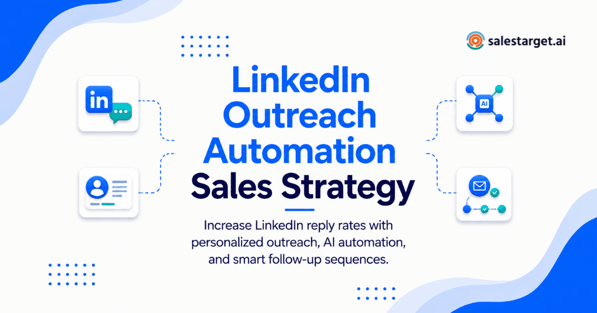 LinkedIn Outreach Automation Sales Strategy That Actually Gets Replies