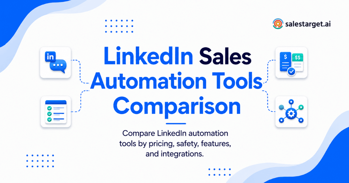 LinkedIn Sales Automation Tools Compared: Pricing, Safety, Features
