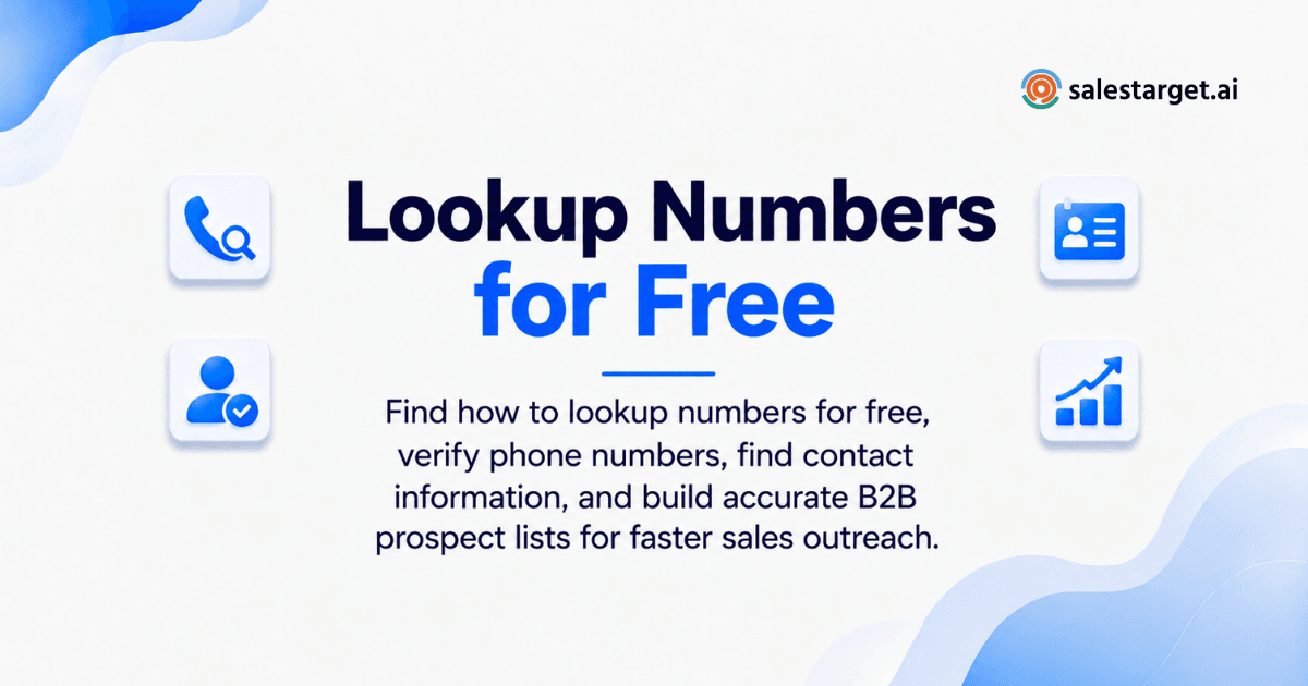 How to Lookup Numbers for Free and Find Verified Contact Information