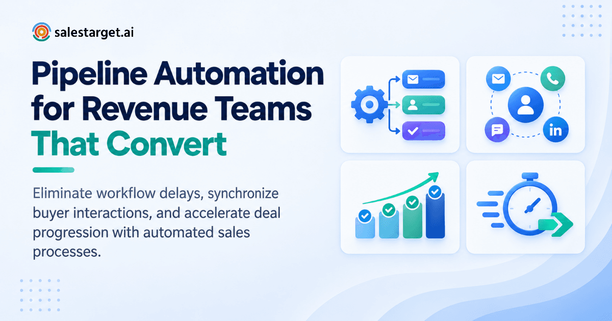 Pipeline Automation for Revenue Teams