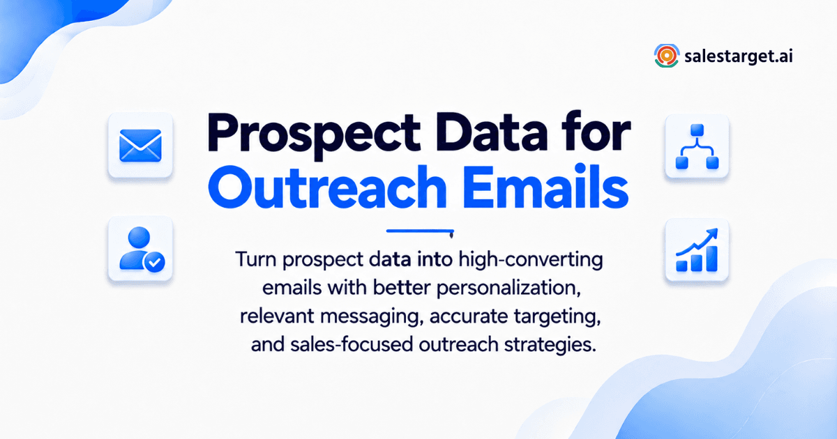 How to Turn Prospect Data Into High-Converting Outreach Emails