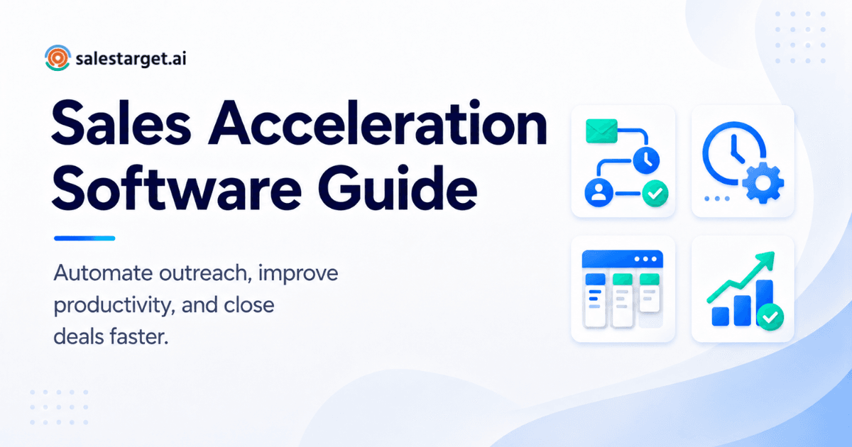 Sales Acceleration Software Guide